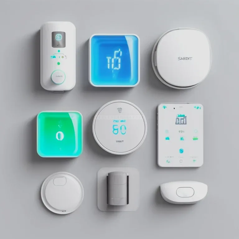 Smart home devices and appliances collection